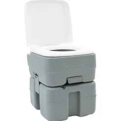 Camping Toilet Grijs 41,5 x 36,5 x 42 cm>vidaXL Sale