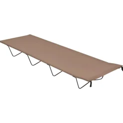 Buitensport*vidaXL Campingbed 180x60x19 cm oxford stof en staal Taupe