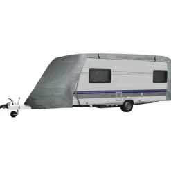 Voertuigonderdelen & -Accessoires*vidaXL Caravanhoes S grijs