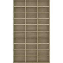 Kasten & Opbergmeubelen*vidaXL Cd-kast 102x23x177,5 cm bewerkt hout kleurig Sonoma eiken