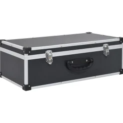 Cd-koffer voor 80 cd's aluminium ABS>vidaXL Clearance
