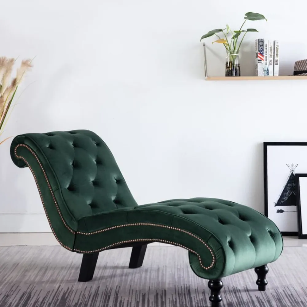 Chaise longue fluweel>vidaXL Outlet