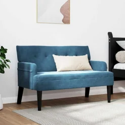 Chesterfield Bank 112 x 65,5 x 75 cm Fluweel><noscript><img width=