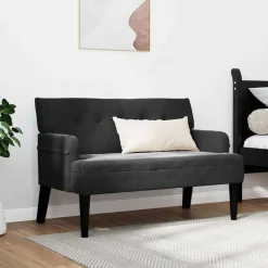 Chesterfield Bank 112 x 65,5 x 75 cm Fluweel><noscript><img width=