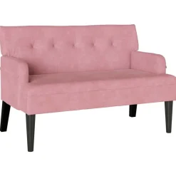 Chesterfield Bank 112 x 65,5 x 75 cm Fluweel>vidaXL Online