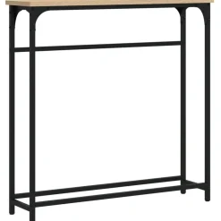 Consoletafel 75x19,5x75 cm Bewerkt Hout>vidaXL Discount