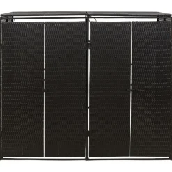 Containerberging dubbel 140x80x117 cm poly rattan><noscript><img width=