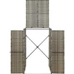Containerberging enkel 70x80x117 cm poly rattan><noscript><img width=