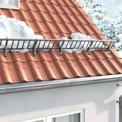 Dak sneeuwbeugel 100 x 29,5 x 34,5 cm Staal>vidaXL
