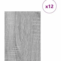 Decorpanelen 12 pcs 15 x 21 x 0.27 cm Bewerkt hout><noscript><img width=
