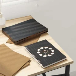 Kunst & Entertainment*vidaXL Decorpanelen 12 pcs 15 x 21 x 0.27 cm Bewerkt hout Zwart eiken