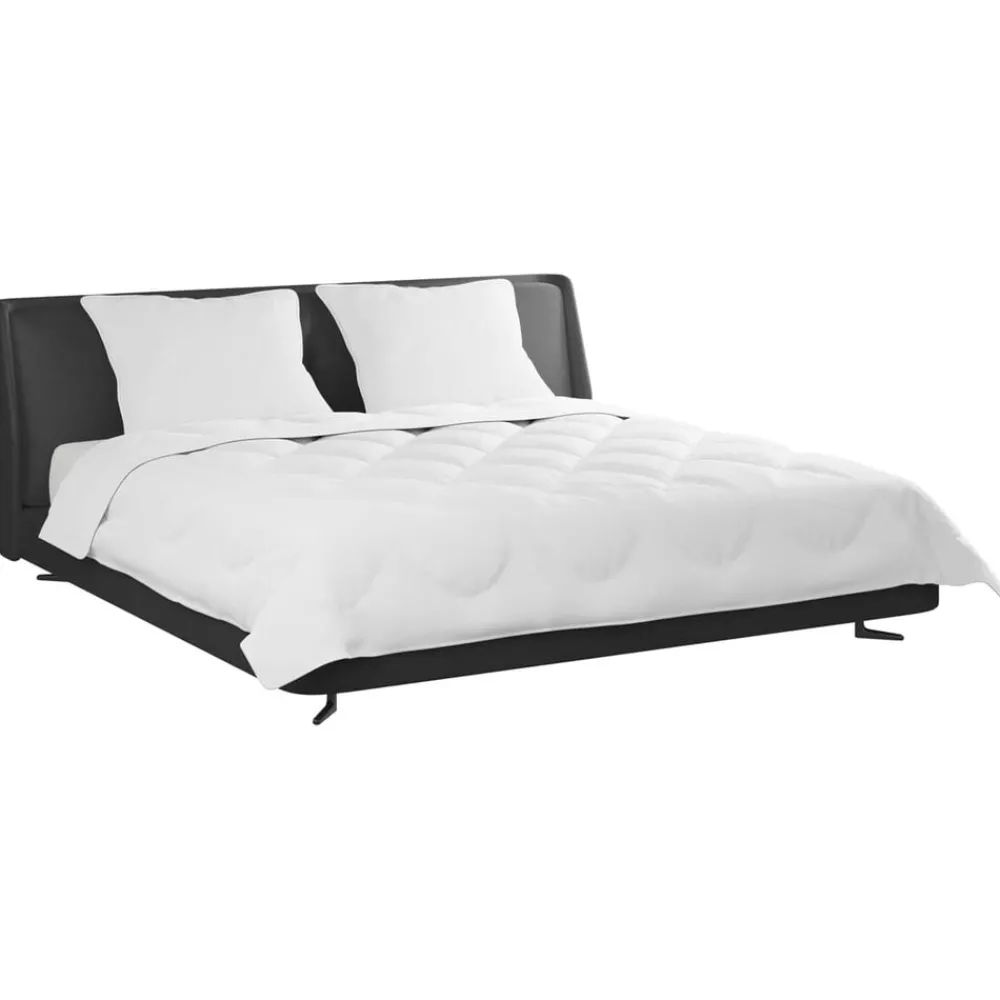 Linnengoed*vidaXL Dekbed met kussen 3 pcs Wit Microfibre