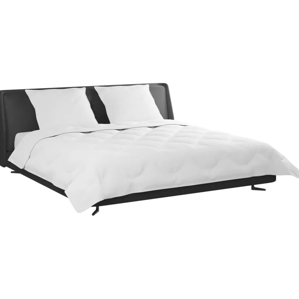 Dekbed met kussen 3 pcs Wit Microfibre>vidaXL New