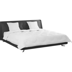 Linnengoed*vidaXL Dekbed met kussen 3 pcs Wit Microfibre