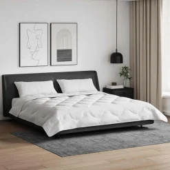 Dekbed met kussen 3 pcs Wit Microfibre>vidaXL Sale