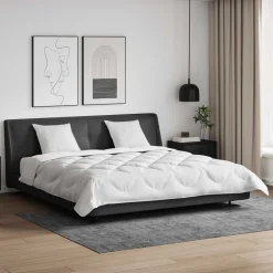 Dekbed met Kussens met kussen 3 pcs Wit Microvezel>vidaXL Online
