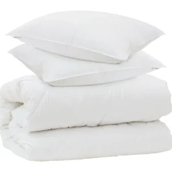 Dekbed met Kussens met kussen 3 pcs Wit Microvezel>vidaXL Outlet