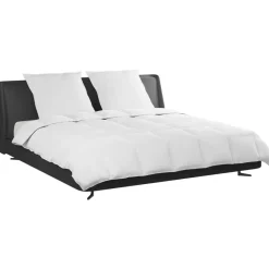 Linnengoed*vidaXL Dekbed Set met kussen 3 pcs Wit Donsveertjes