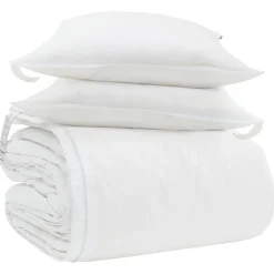 Dekbed Set met kussen 3 pcs Wit Donsveertjes>vidaXL Sale