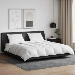 Dekbed Set met kussen 3 pcs Wit Donsveertjes>vidaXL Online