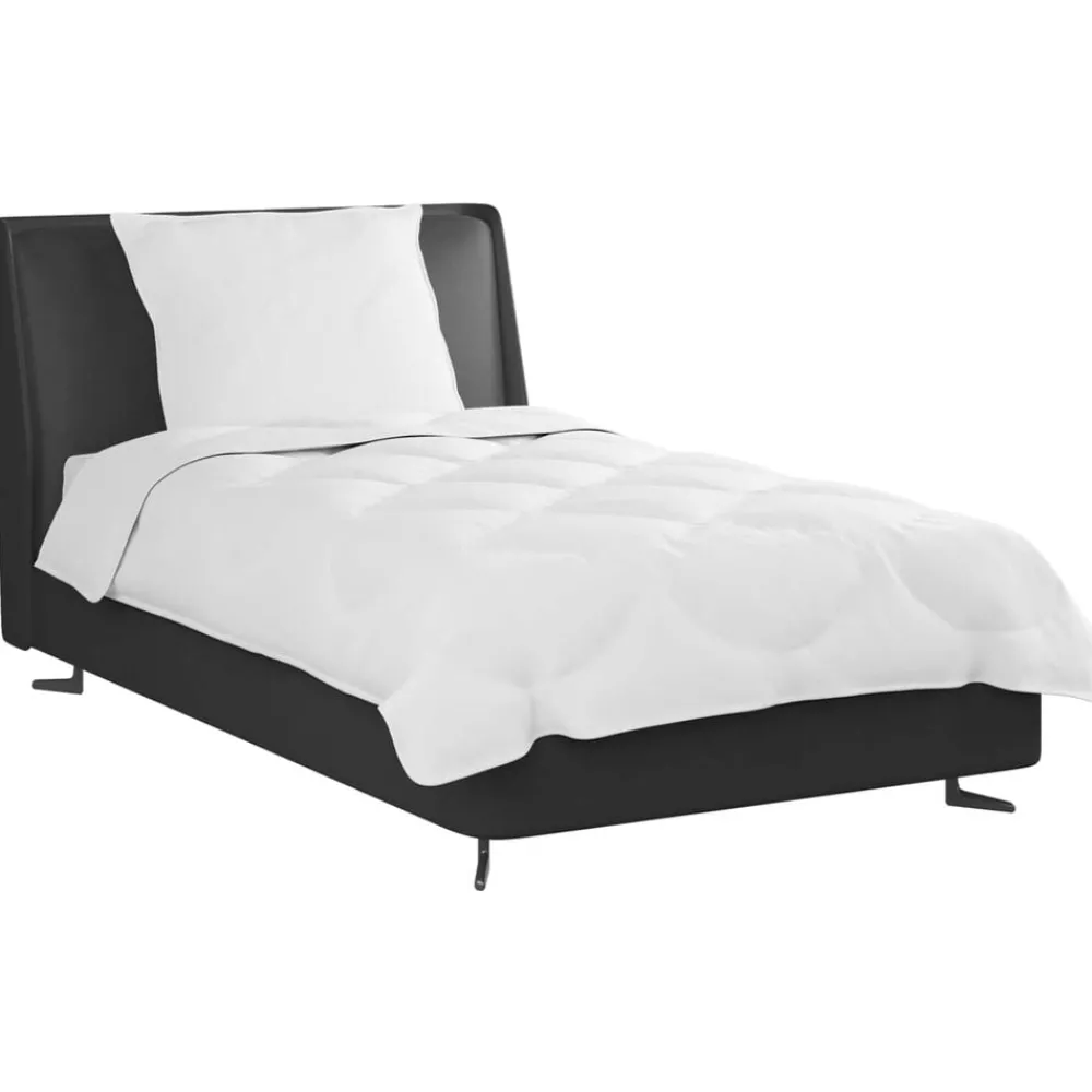 Dekbed Set met kussen 2 pcs Wit Microfibre>vidaXL Hot