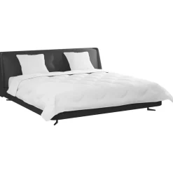 Dekbed Set met kussen 3 pcs Wit Microfiber en Dons Feather><noscript><img width=