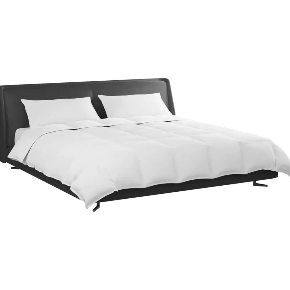 Dekbed Set met kussen 3 pcs Wit Donsveertjes>vidaXL Outlet