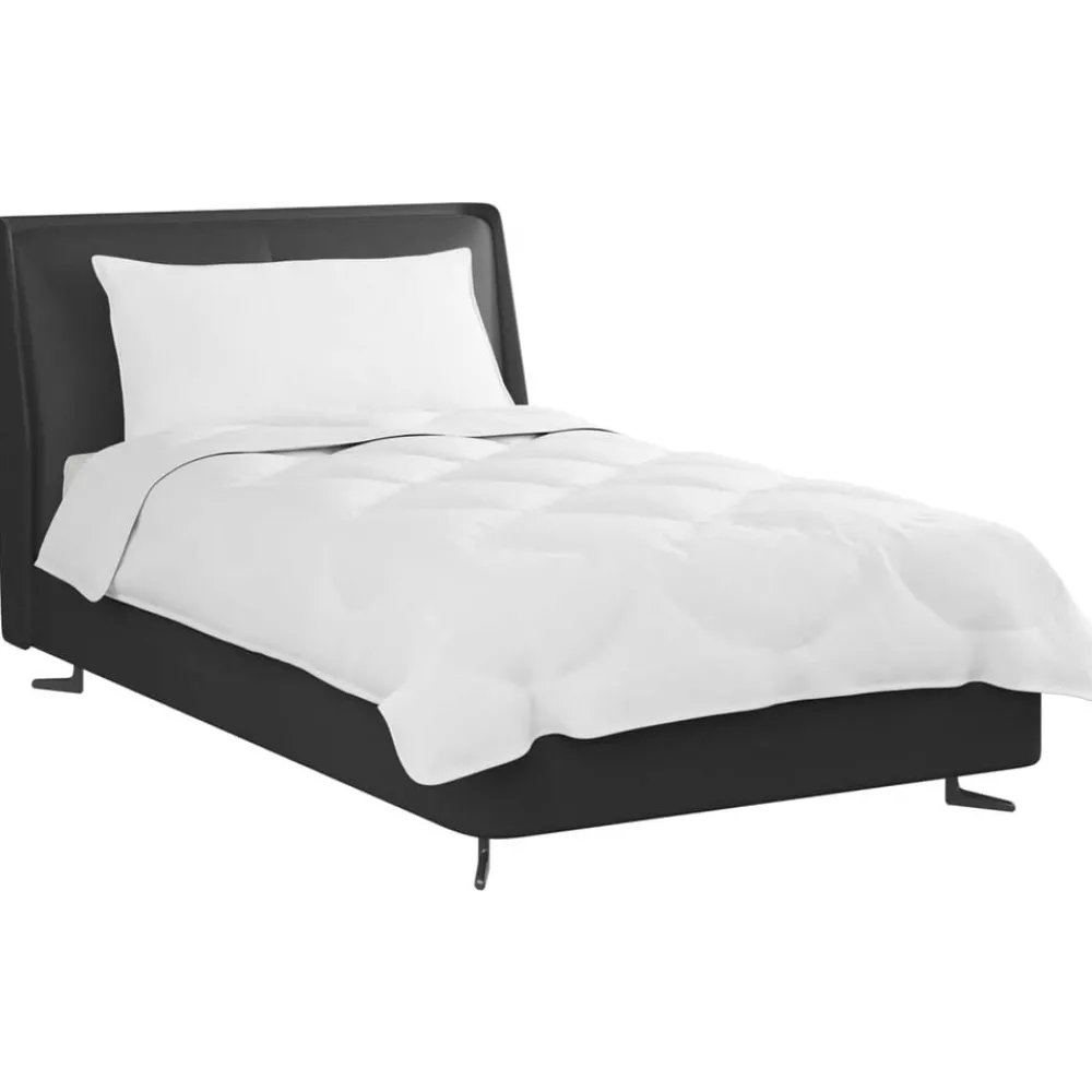 Dekbed Set met kussen 2 pcs Wit Microfibre>vidaXL Online