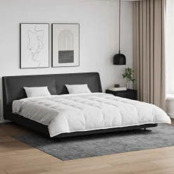 Dekbed Set met kussen 3 pcs Wit Donsveertjes>vidaXL Sale