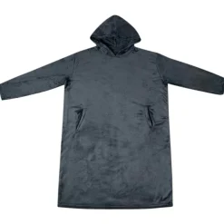 Kleding & Accessoires*vidaXL Deken hoodie s Flanel Marineblauw