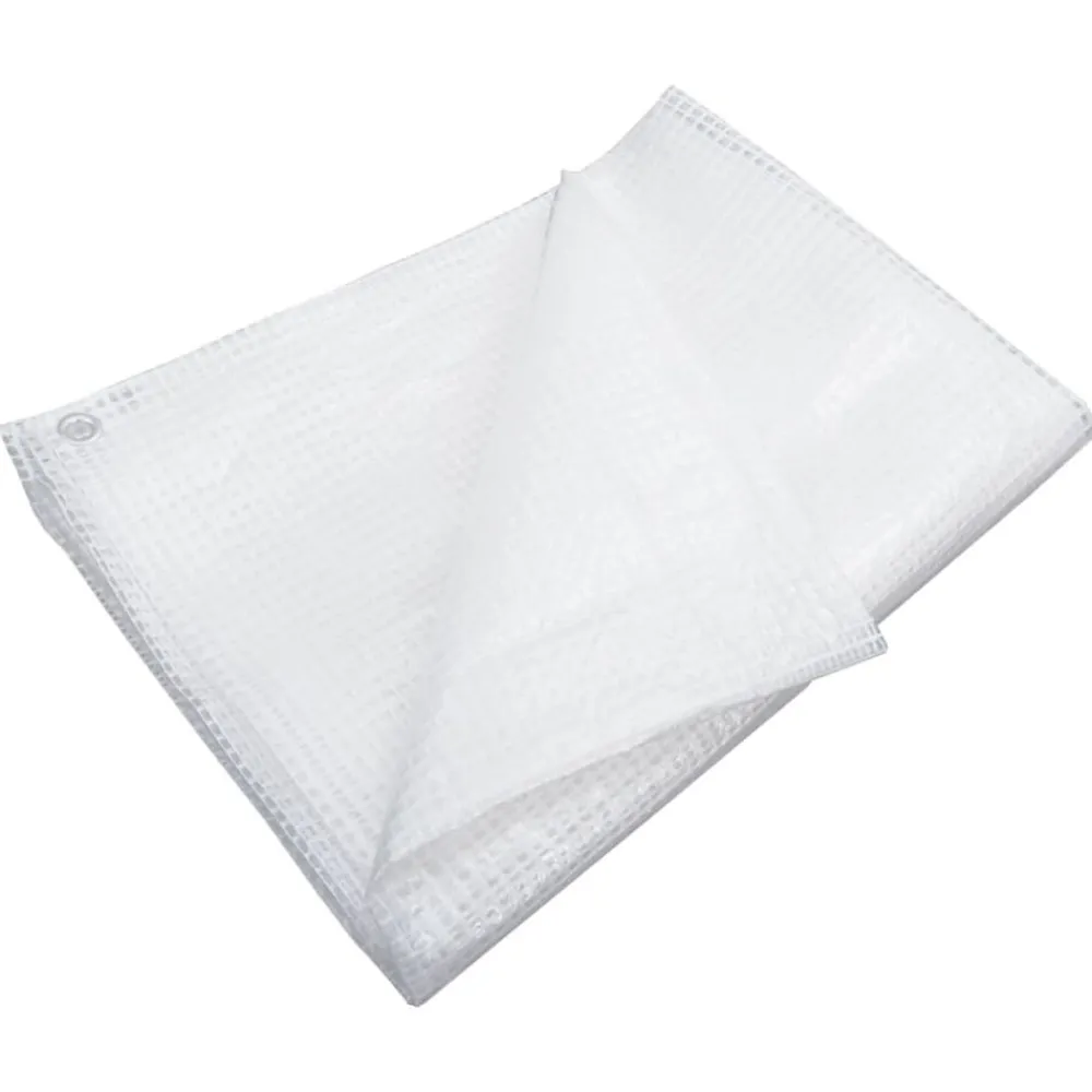 Bouwbeslag*vidaXL Dekzeil leno 140 g/m² 2x3 m wit