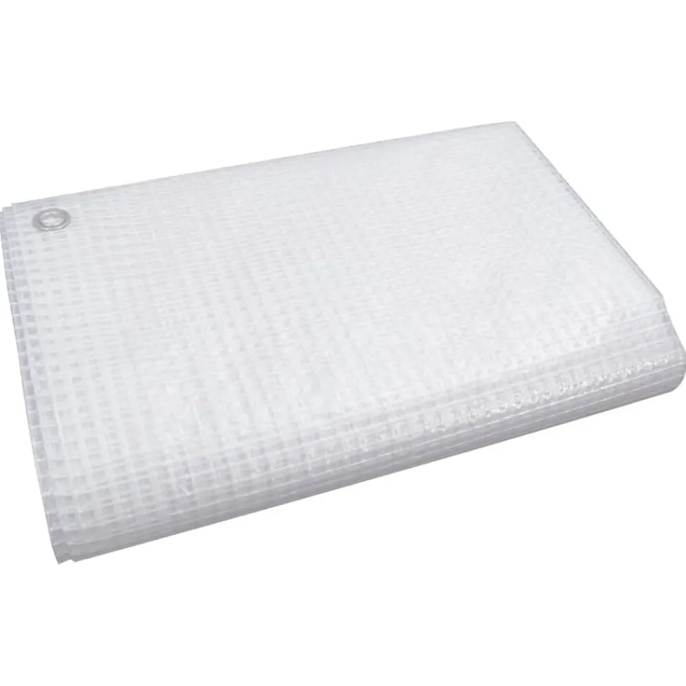 Bouwbeslag*vidaXL Dekzeil leno 140 g/m² 2x3 m wit