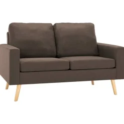 2-delig Bankstel stof>vidaXL Discount