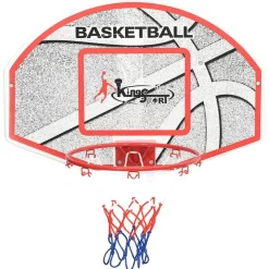 Sport & Spel*vidaXL 5-delige Basketbalset wandmontage 66x44,5 cm