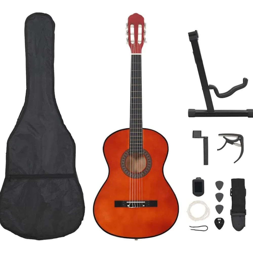 12-delige Gitaarset klassiek beginner 4/4 39">vidaXL Outlet
