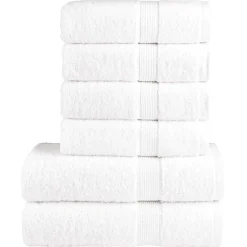 6-delige Handdoekenset SOLUND 600 g/m²>vidaXL New