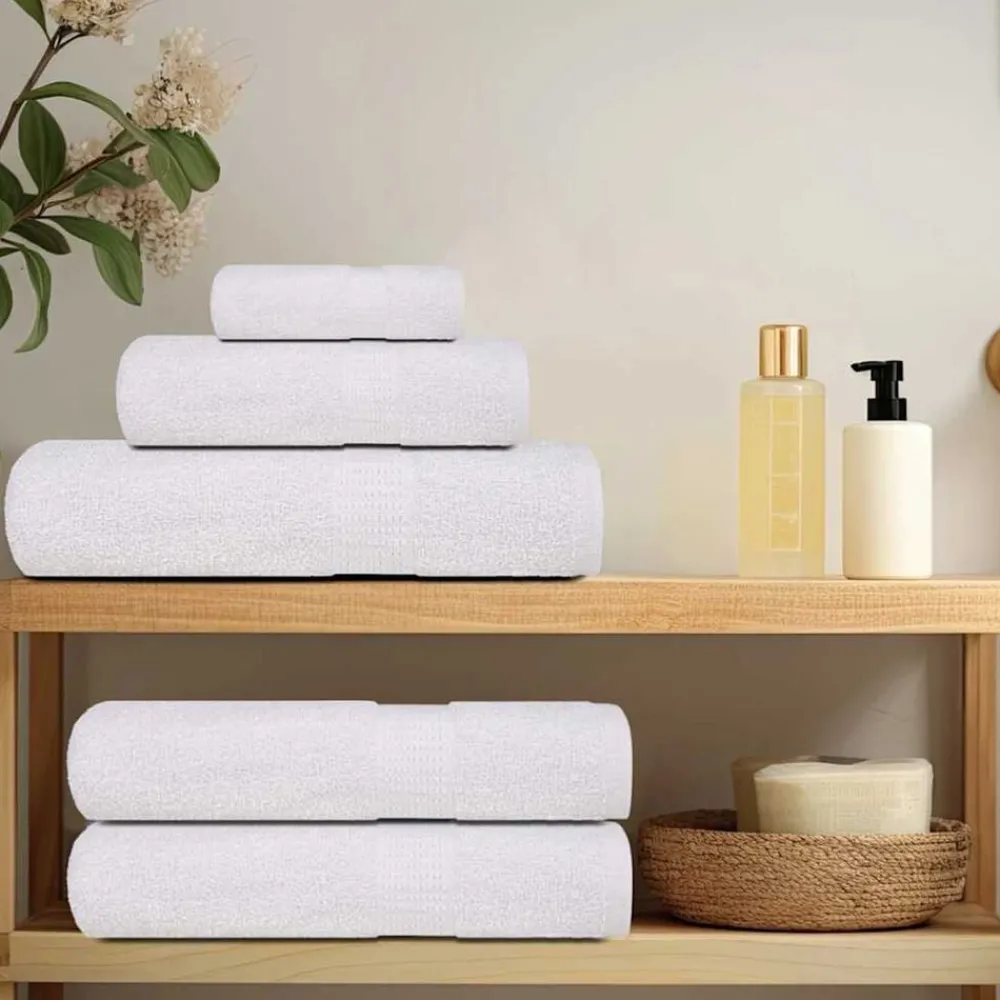 6-delige Handdoekenset FROGN 360 g/m²>vidaXL New
