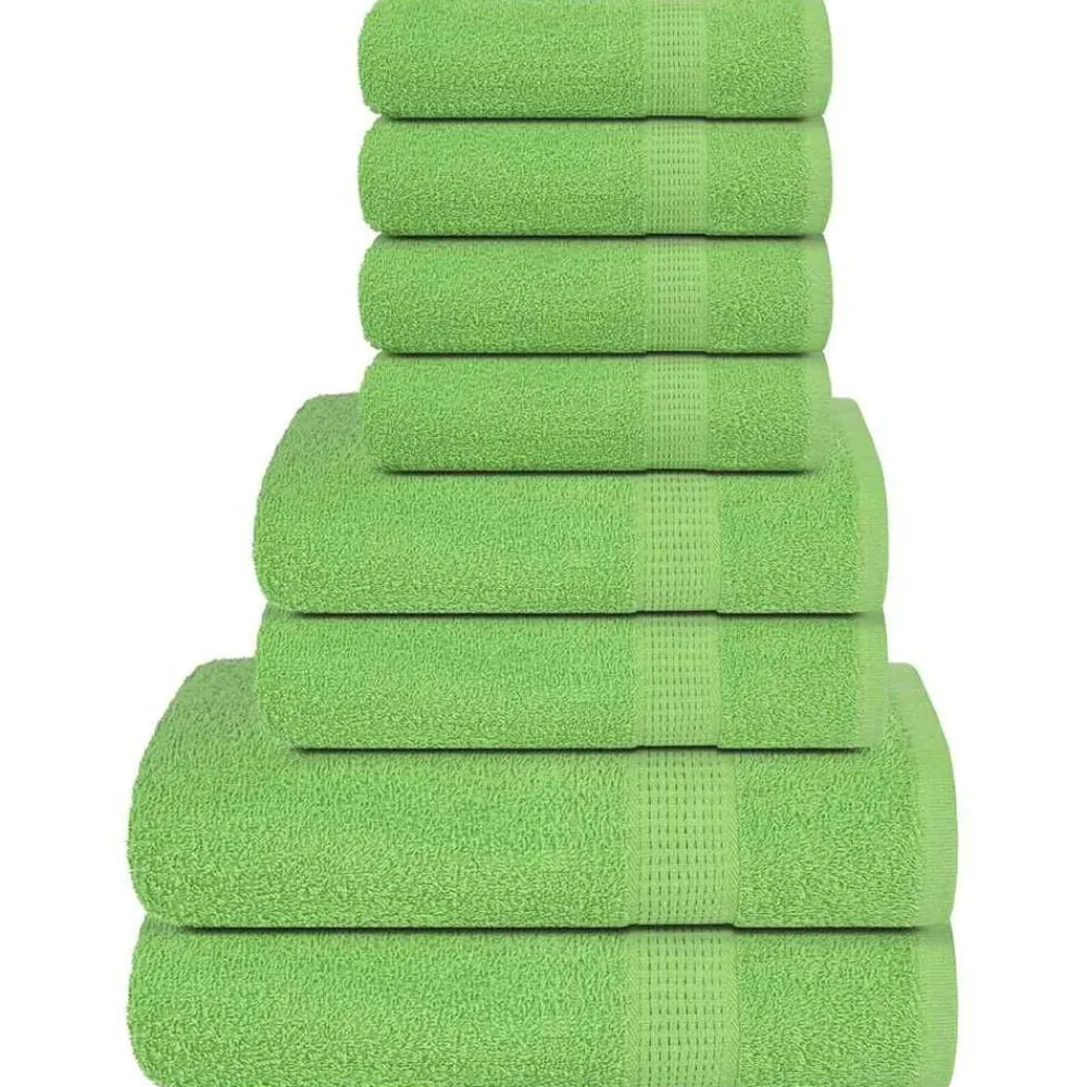 8-delige Handdoekenset FROGN 360 g/m²>vidaXL New