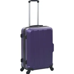 Bagage & Tassen*vidaXL 3-delige Harde kofferset ABS Paars