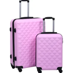 Bagage & Tassen*vidaXL 2-delige Harde kofferset ABS Roze