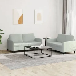 2-delige Loungeset fluweel>vidaXL Clearance
