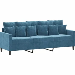 4-delige Loungeset met kussens fluweel><noscript><img width=