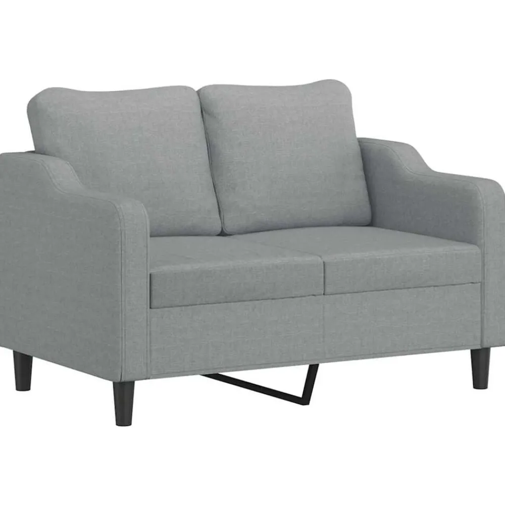 2-delige Loungeset met kussens stof>vidaXL Outlet