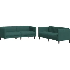2-delige Loungeset stof>vidaXL Discount