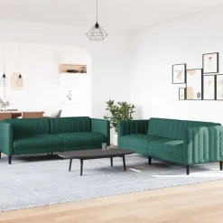 2-delige Loungeset stof><noscript><img width=