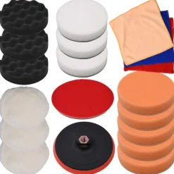 18-delige Polijstpadset 150 mm>vidaXL Outlet