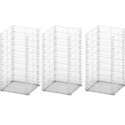 3-delige Schanskorfset 25x25x50 cm gegalvaniseerd draad>vidaXL Discount