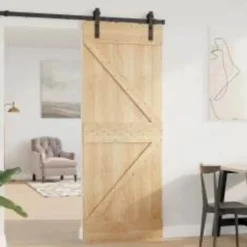 Deur NARVIK 80 x 210 cm Massief Grenenhout><noscript><img width=