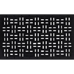 Woon- & Tuinaccessoires*vidaXL Deurmat rechthoekig 45x75 cm rubber