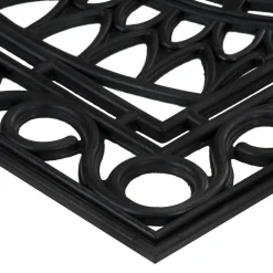 Woon- & Tuinaccessoires*vidaXL Deurmat rechthoekig 45x75 cm rubber